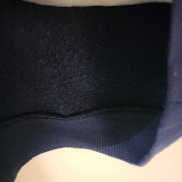 (2/$15) Oshkosh B'Gosh Bonjour Flippy Sequin Navy Sweatshirt - Picture 5 of 6